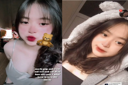 Cô bạn cùng lớp múp vừa nhấp đã sướng ngất ngây