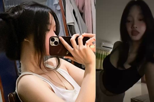 Cô gái trẻ trở lại thu hút với vẻ ngoài nổi bật