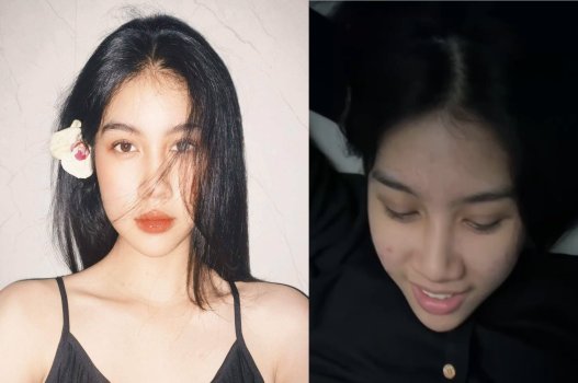 Nàng nghịch ngợm cười rạng ngời trước bạn trai nam tính