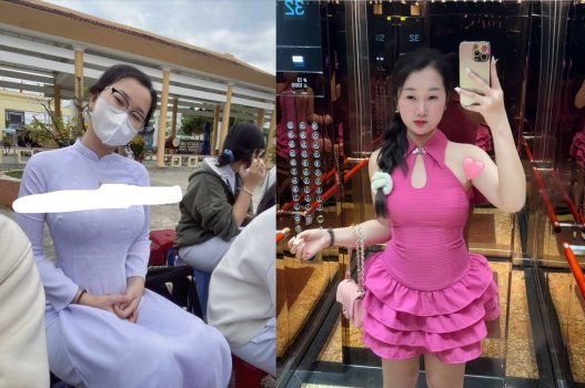 Nữ sinh bụ bẫm sáng học tối cháy hết mình ở bar