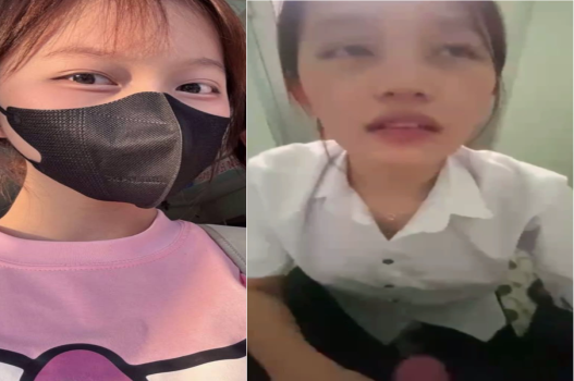 Quan hệ nữ sinh đòi mút cặc bạn trong WC