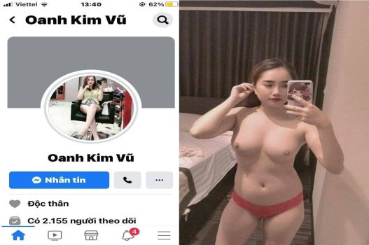 Vũ Kim Oanh được người yêu làm tình bắn tinh ngập trong