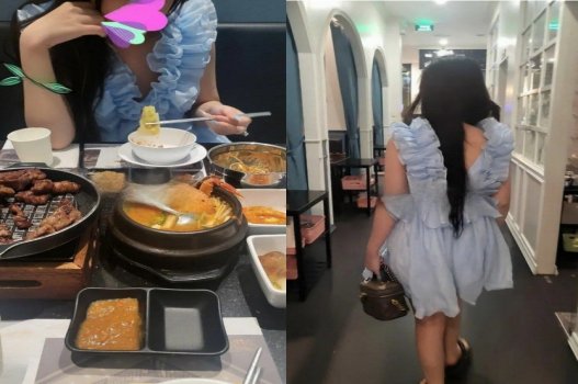 Vụng trộm sợ bị thấy nên che kín mặt